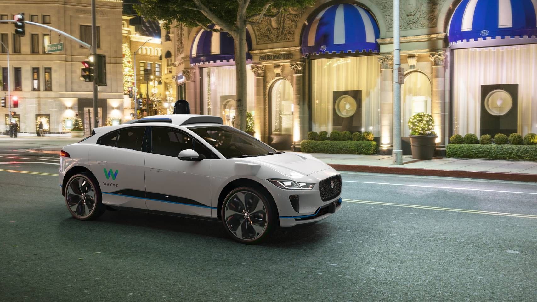 Coche autónomo de Jaguar y Waymo