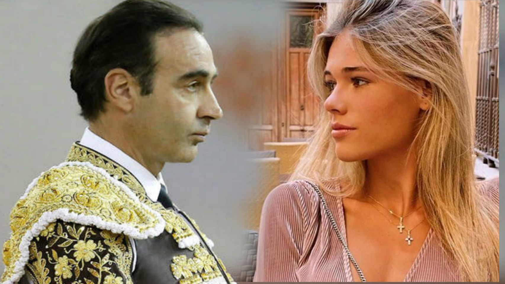 Enrique Ponce y Ana Soria en un montaje de Jaleos.