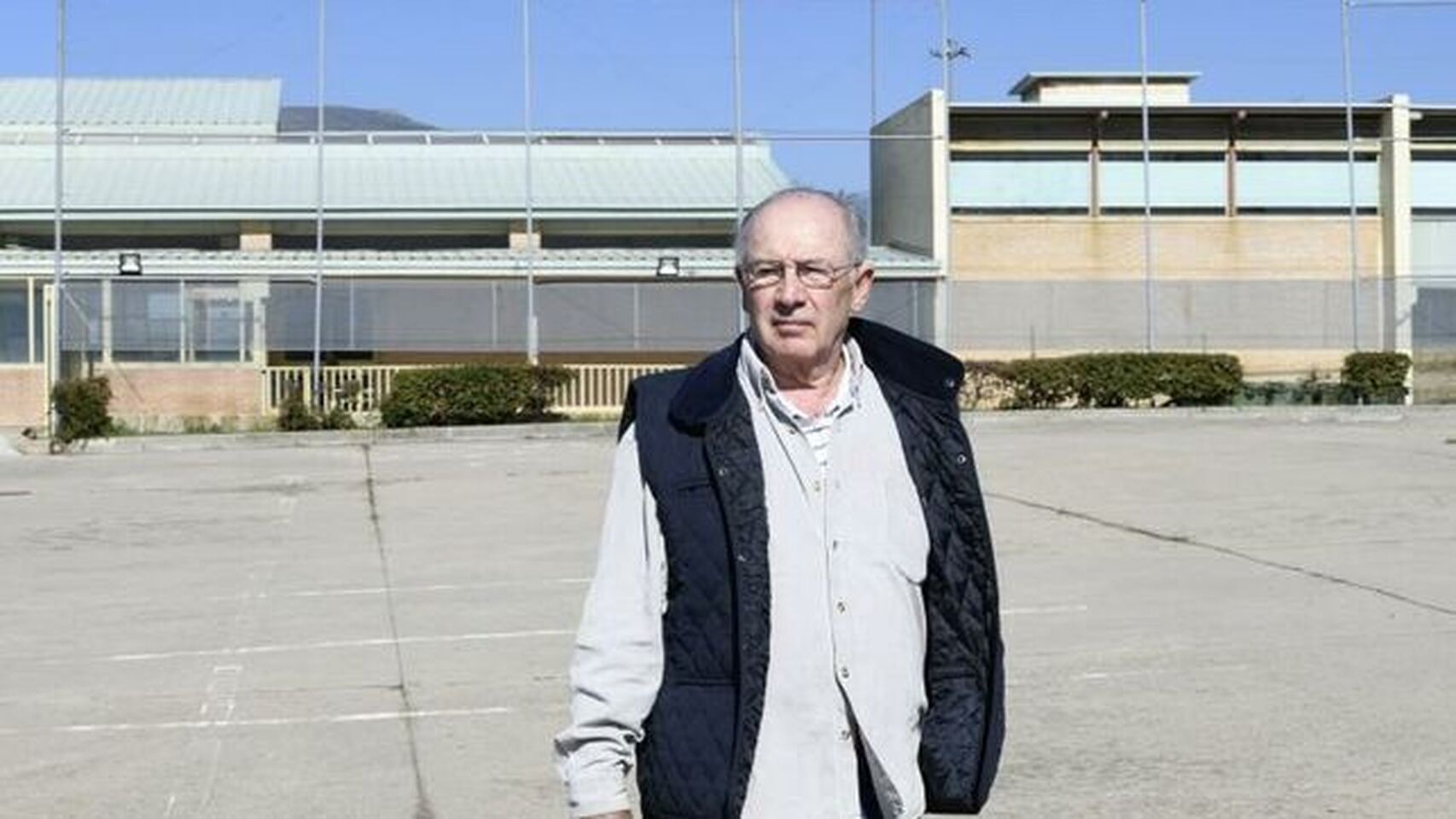 Rodrigo Rato en su primera salida el pasado mes de febrero. Efe