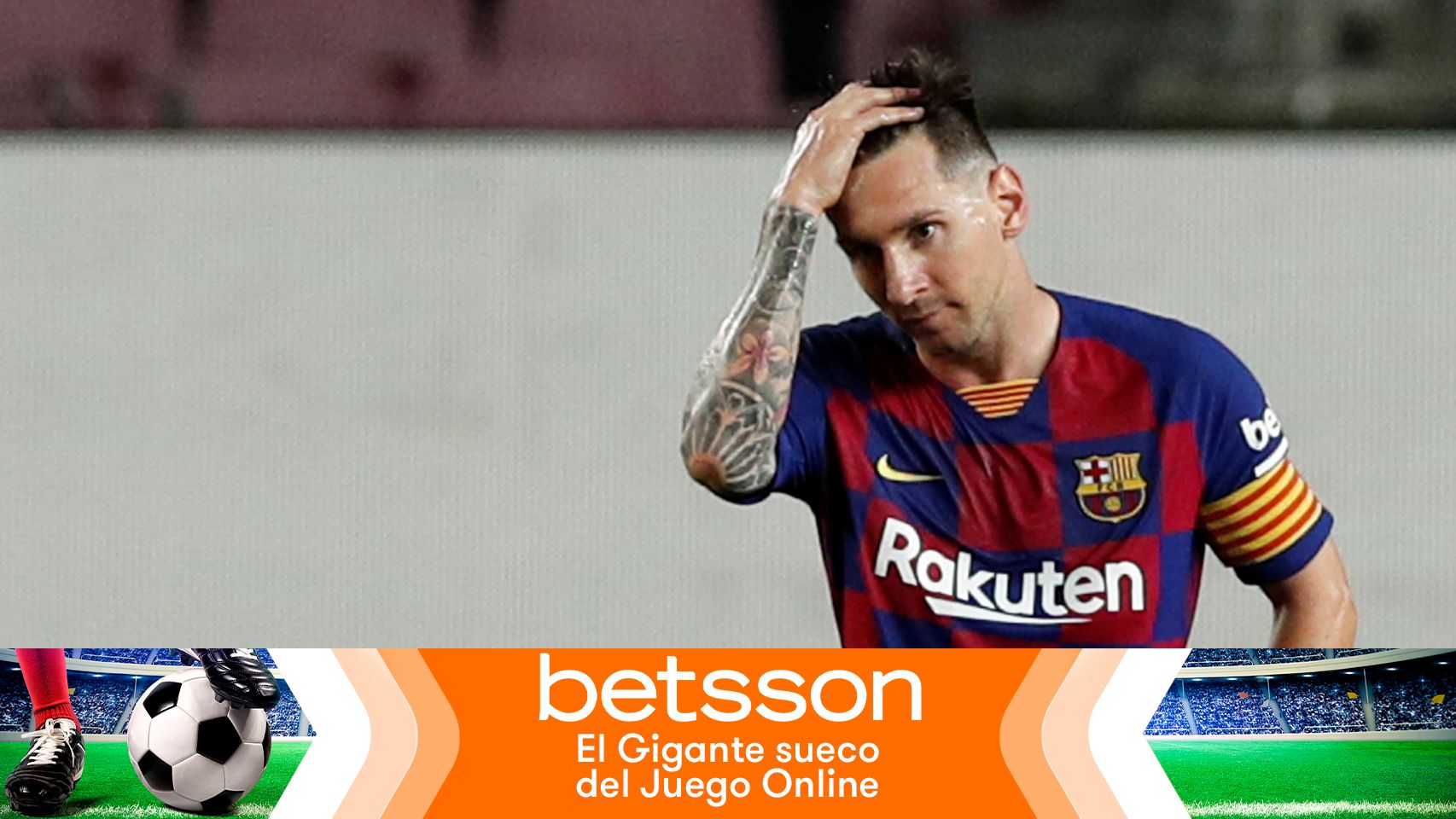 Leo Messi, en un partido del Barcelona