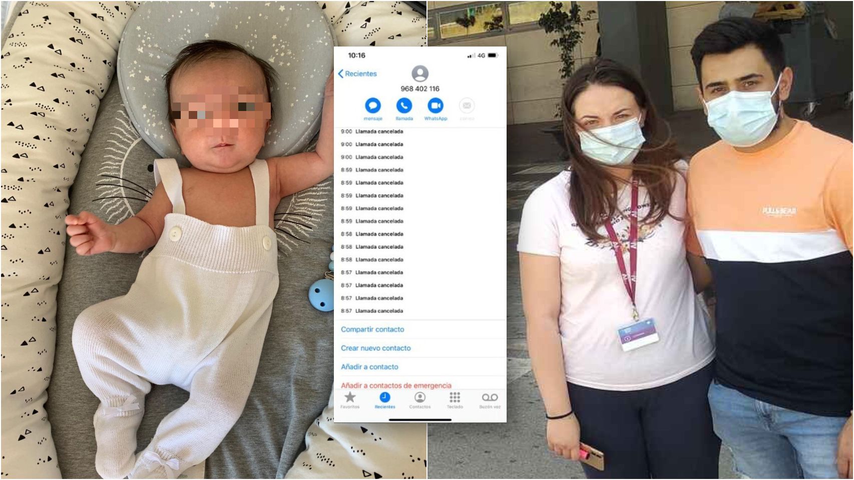Hugo, sus padres y las 24 llamadas que hicieron al Centro de Salud.