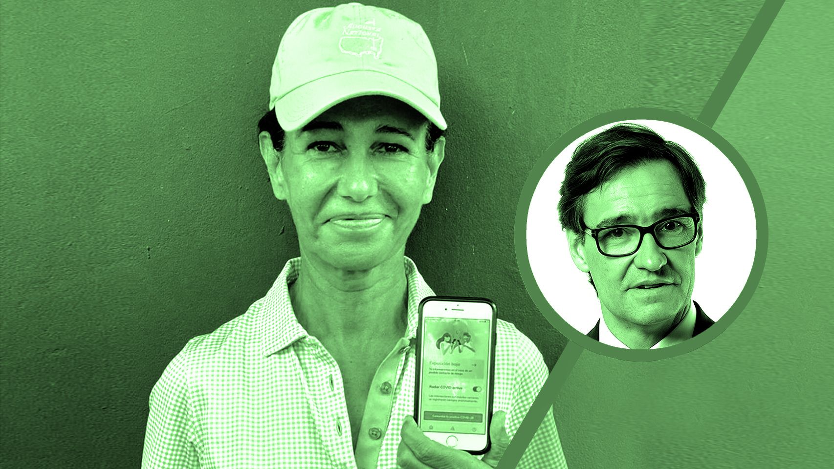 La 'V' de los contagios y la app de las empresas para septiembre