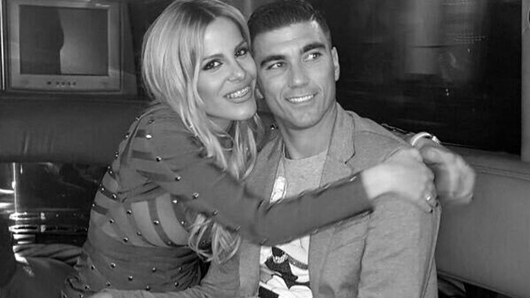 Noelia López junto al que fuera su marido, el futbolista José Antonio Reyes.