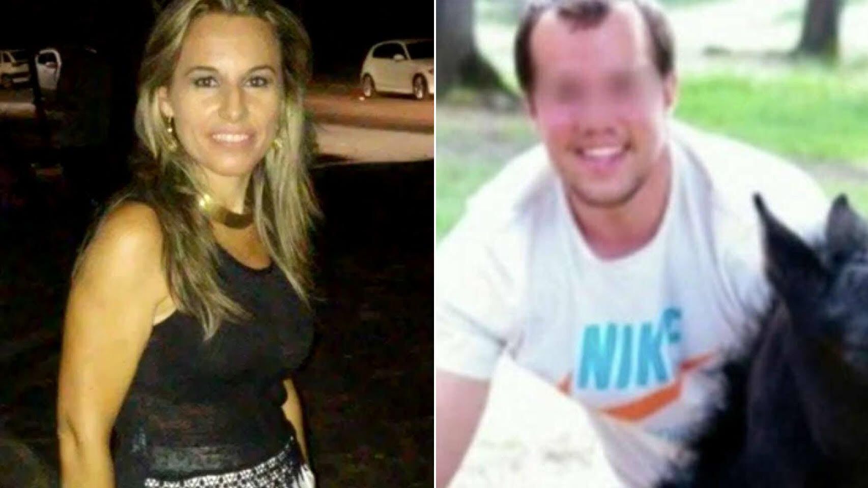 Manuela Chavero y su presunto homicida, Eugenio Delgado.