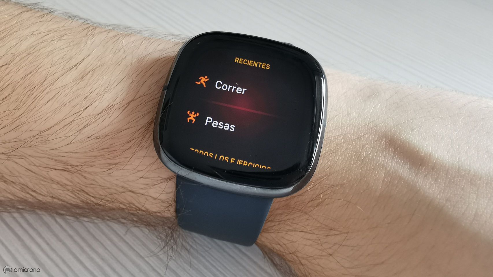 Fitbit Sense.