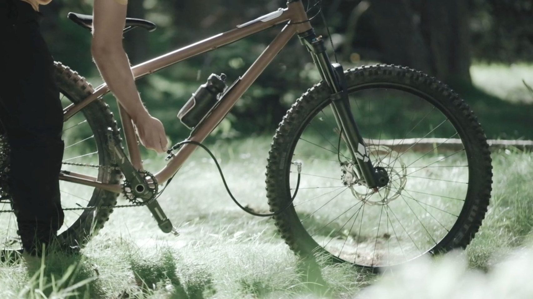 Bicicleta Choka, capaz de reinflar ruedas