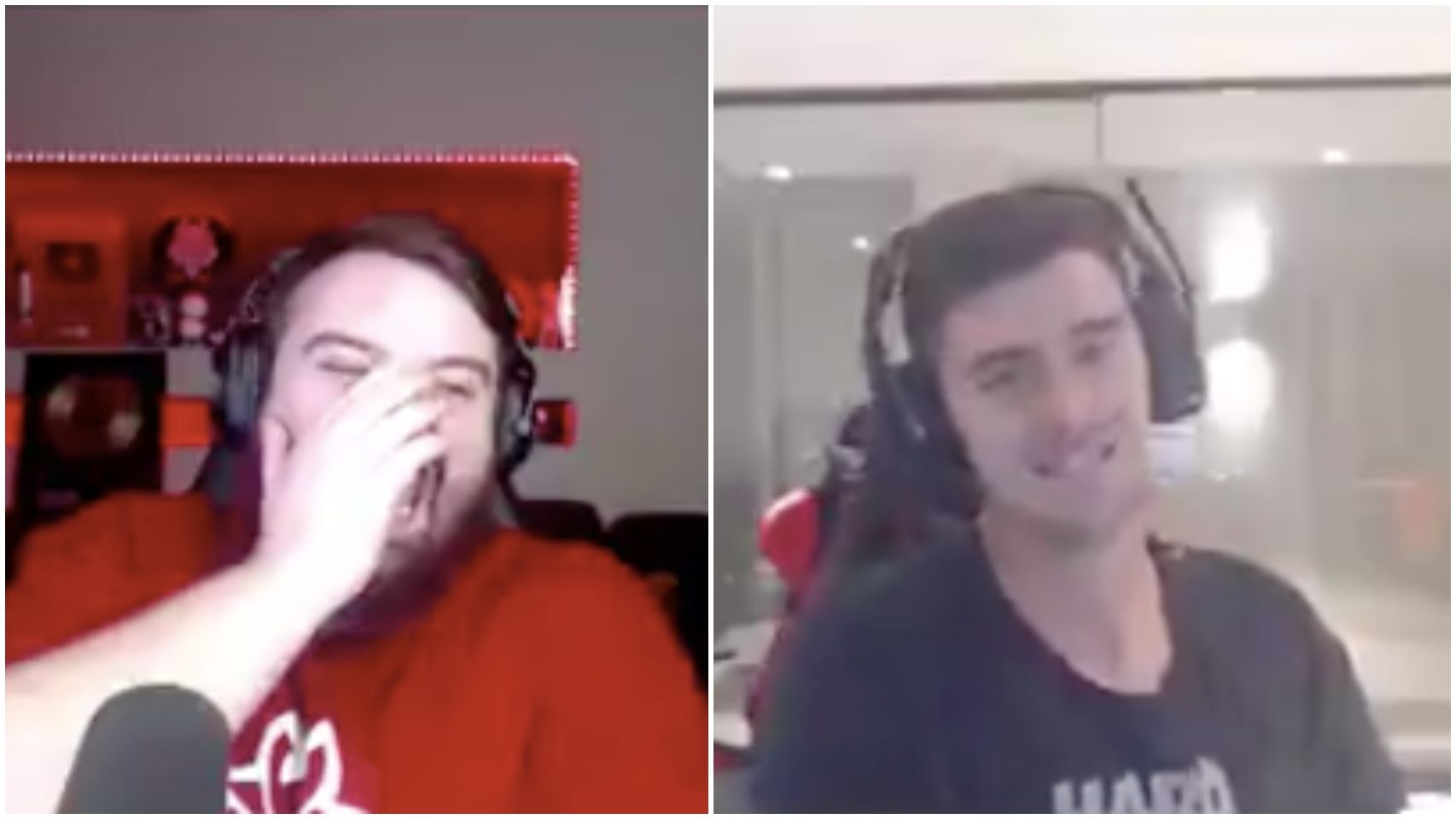 Ibai y Courtois, en directo