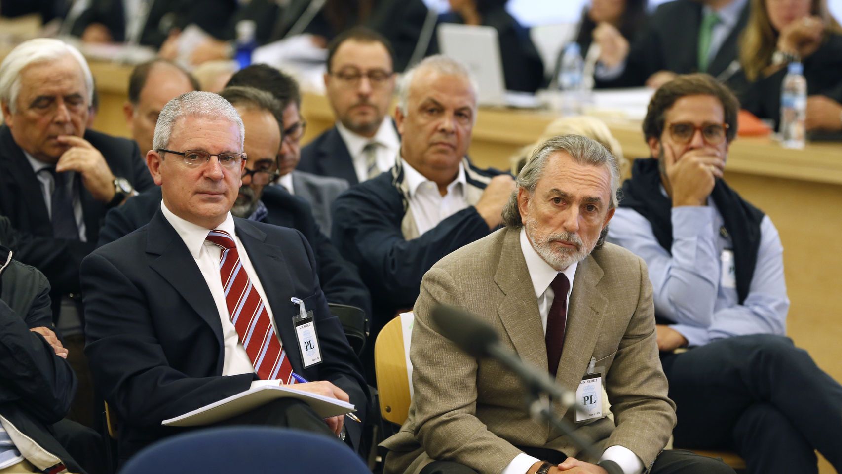 Imagen del juicio del caso Gürtel en la Audiencia Nacional./