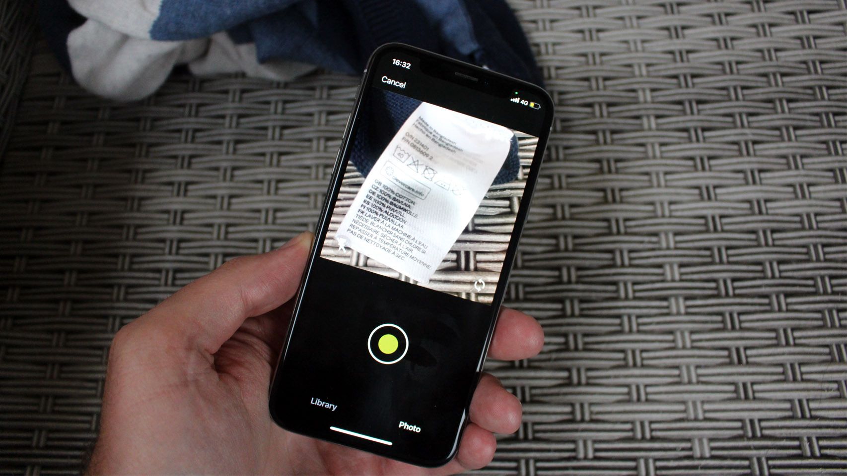 LaundrySnap, una app que analiza las etiquetas de la ropa