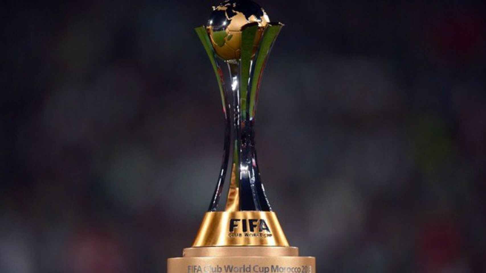El trofeo del Mundial de Clubes