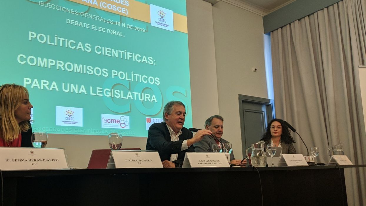 Los partidos políticos reconocen que la Ciencia necesita un Pacto y otra Ley