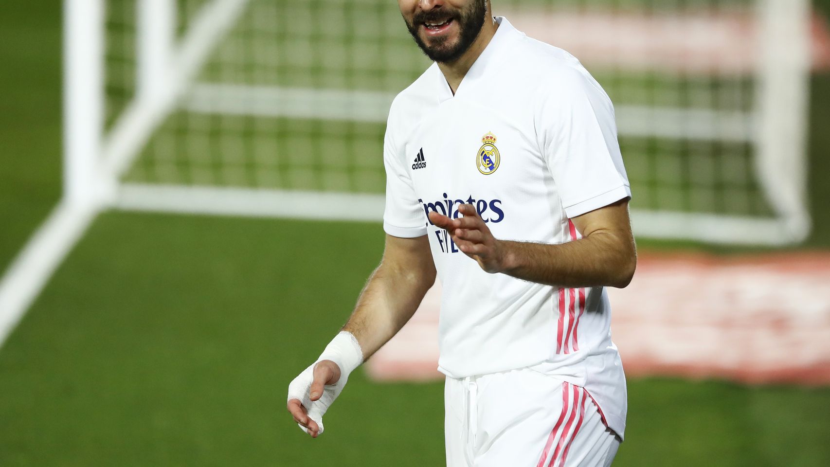 Karim Benzema, en un partido del Real Madrid
