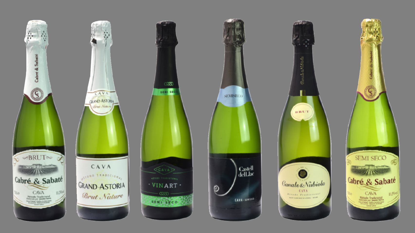 Algunas de las mejores botellas de cava según la OCU.