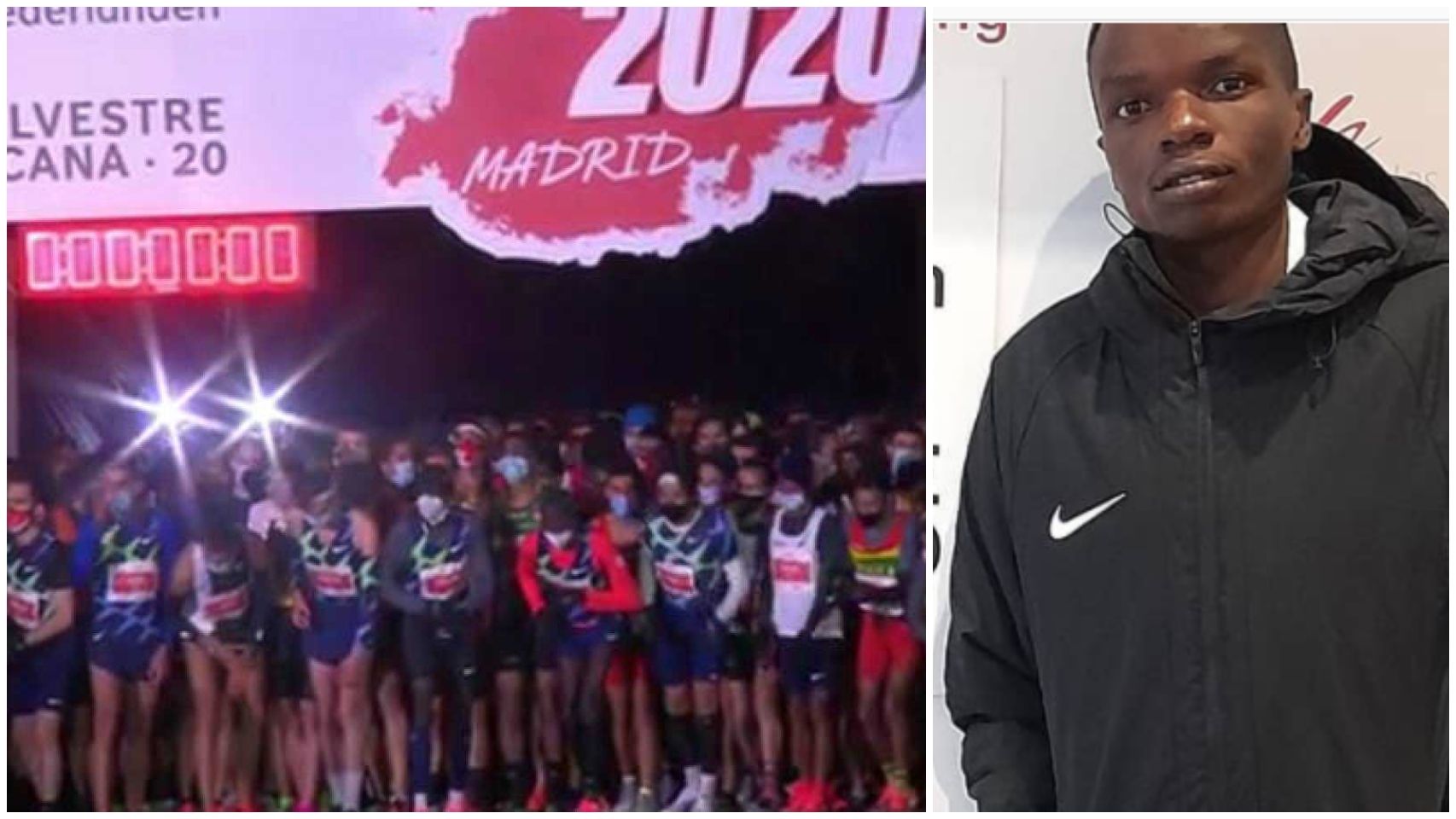 El keniano Ebenyo reina en la San Silvestre Vallecana de la pandemia