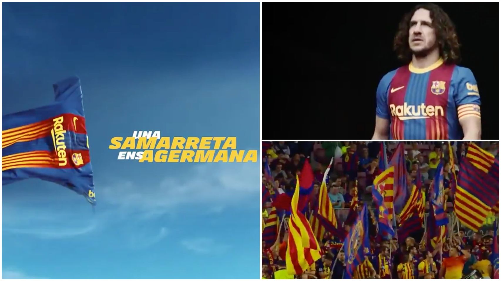 El Barcelona presenta nueva camiseta para El Clásico