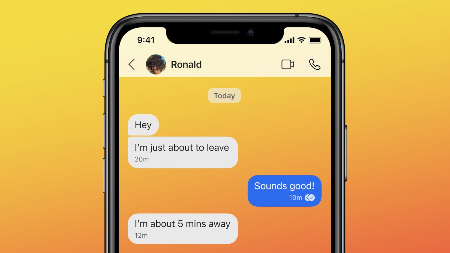 Nuevo diseño de la app de Signal con fondos personalizados