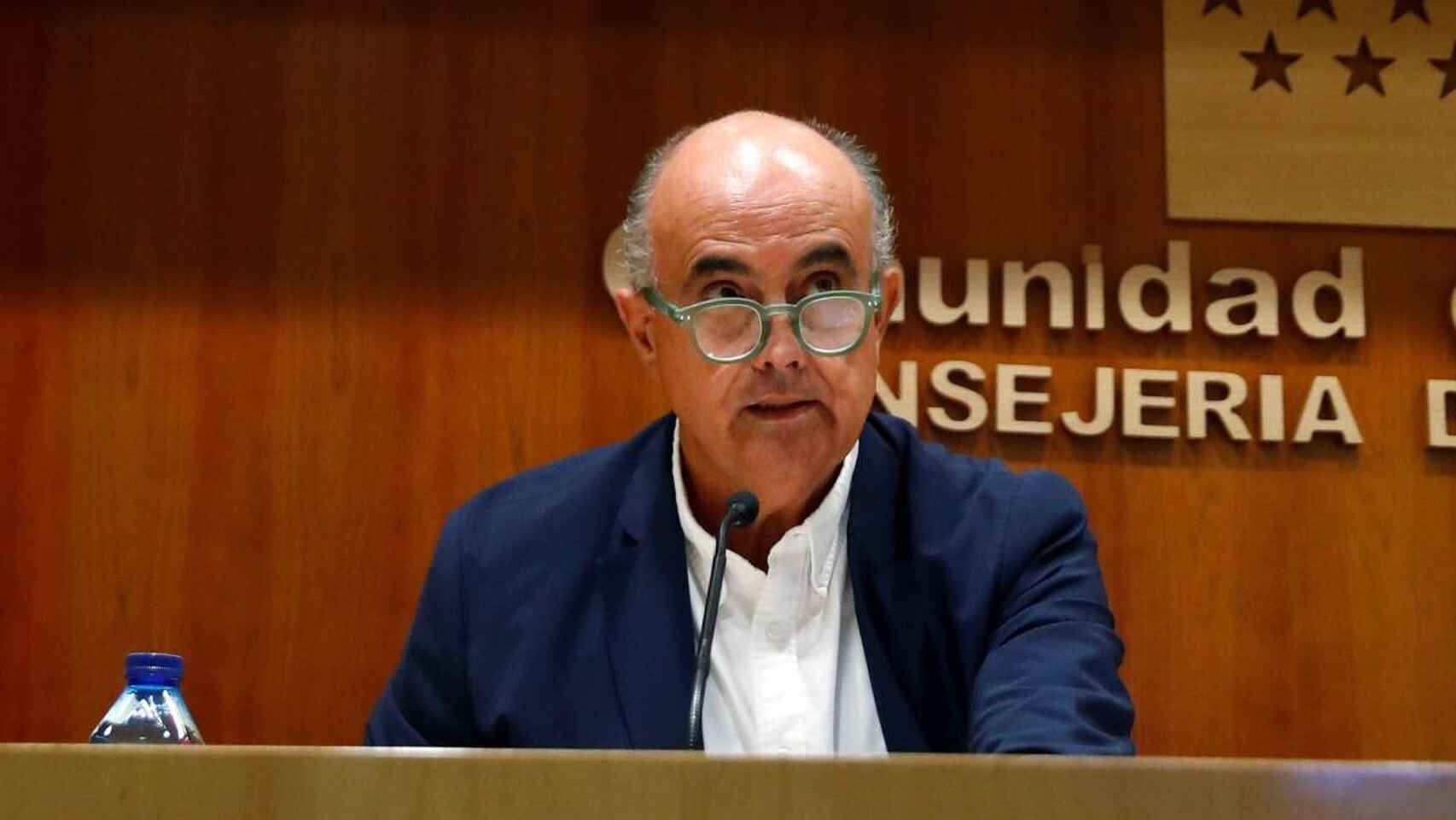 Antonio Zapatero, viceconsejero de Salud Pública y Plan Covid-19 de la Comunidad de Madrid. Efe