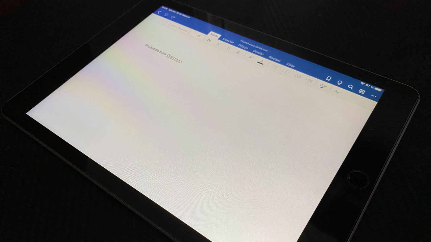App de Office para iPad