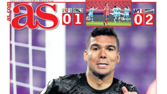 La porta del diario AS (21/01/2021)