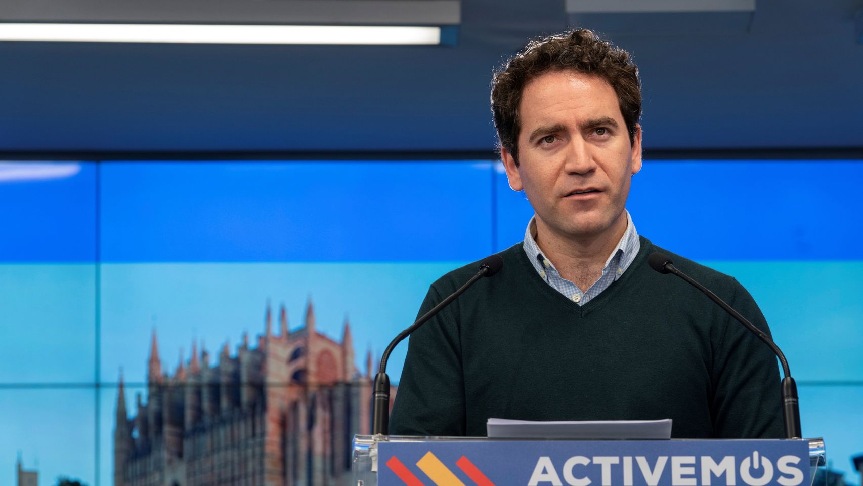 El secretario general del Partido Popular, Teodoro García Egea, este sábado-
