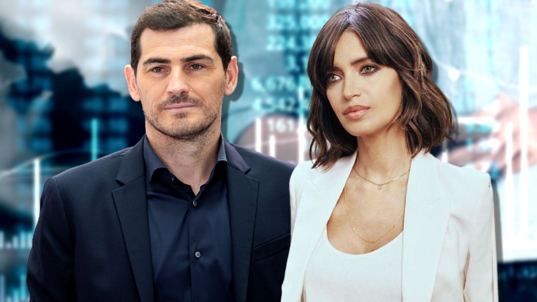 Sara Carbonero e Iker Casillas en un montaje de Jaleos.