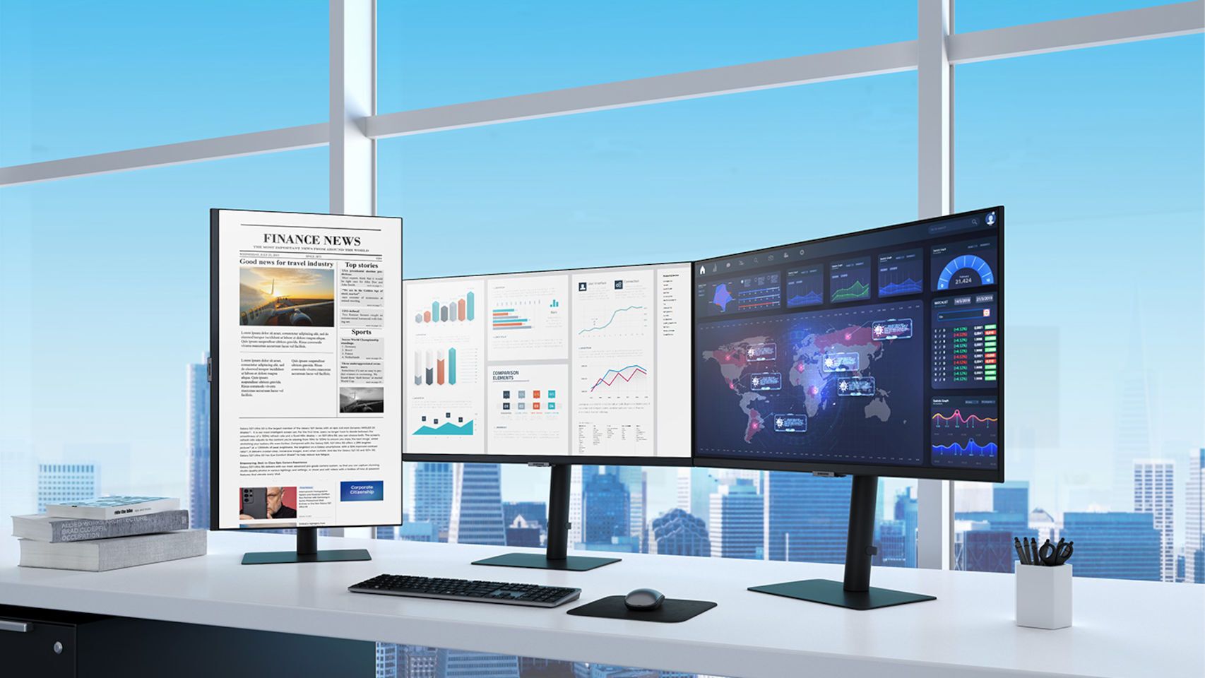 Nuevos monitores de Samsung