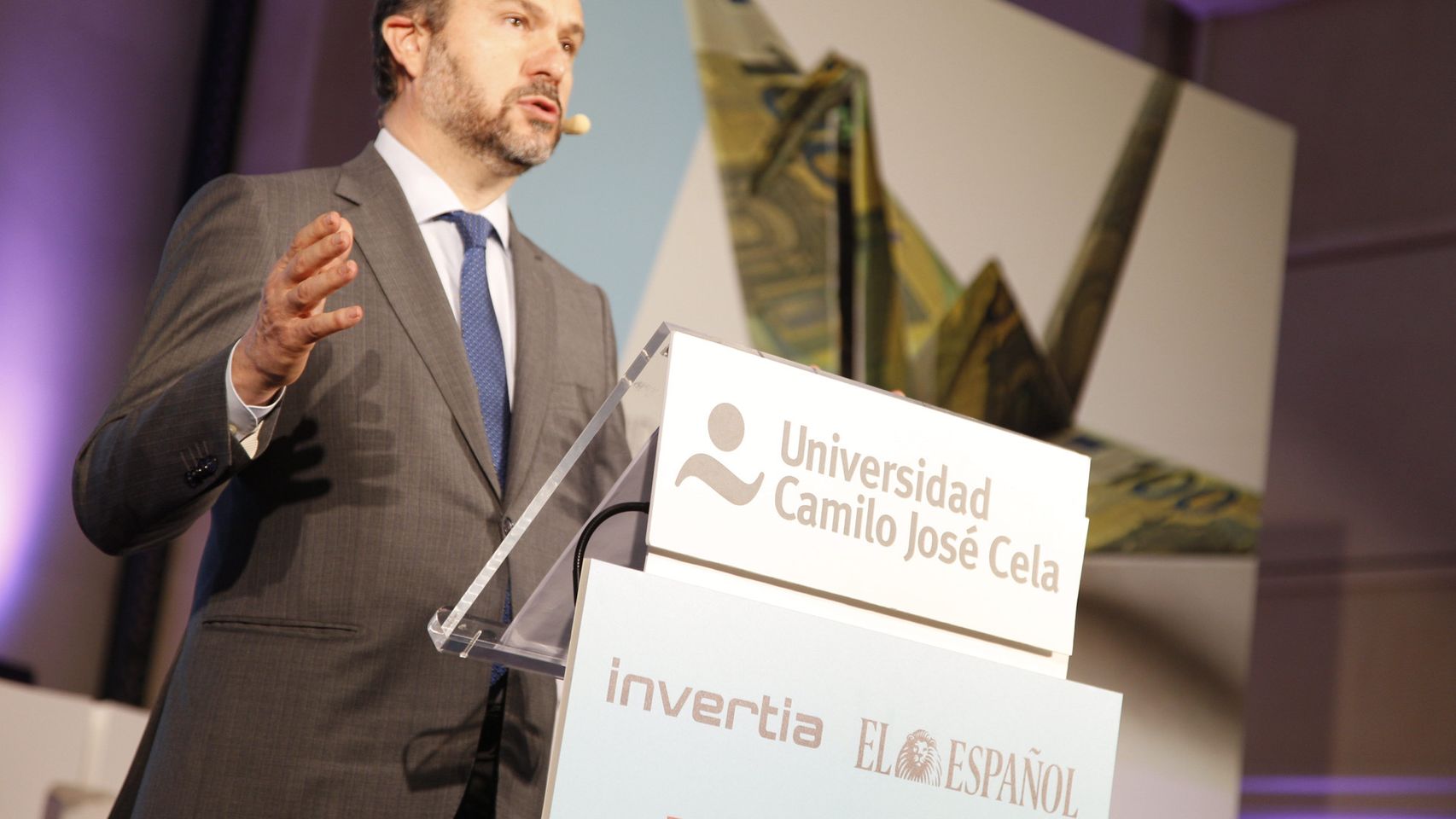 Rodrigo Buenaventura, presidente de la CNMV, en el Observatorio de las Finanzas de EL ESPAÑOL e Invertia.