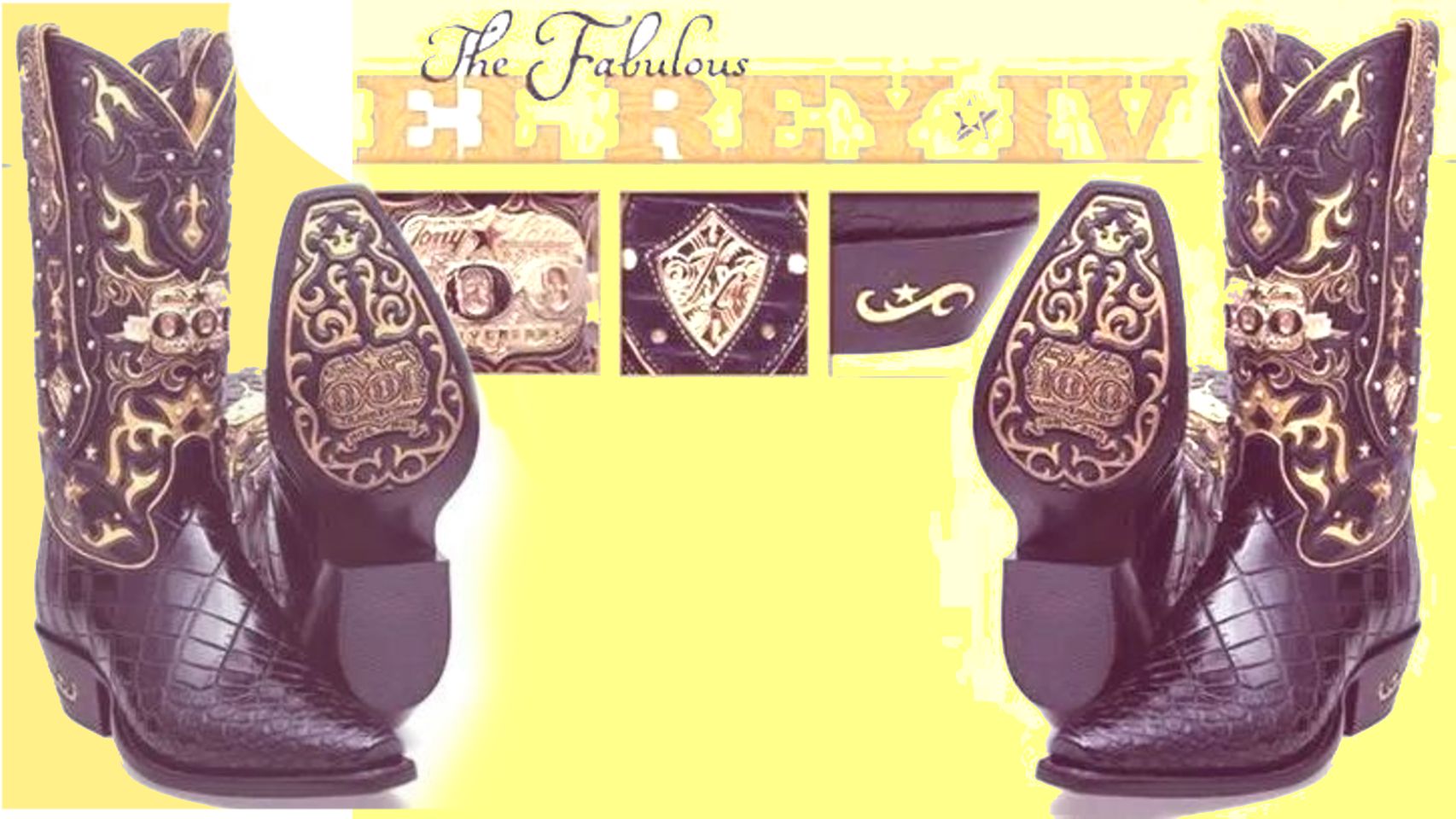 Las botas 'cowboy' de Tony Lama.