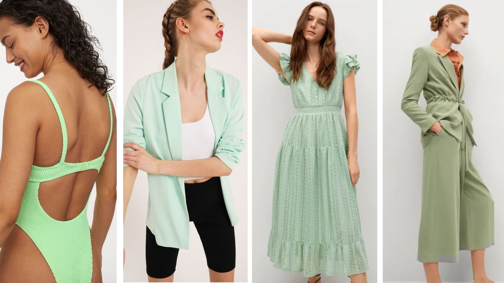 Verde pastel: la gama cromática que va a revolucionar tus estilismos.