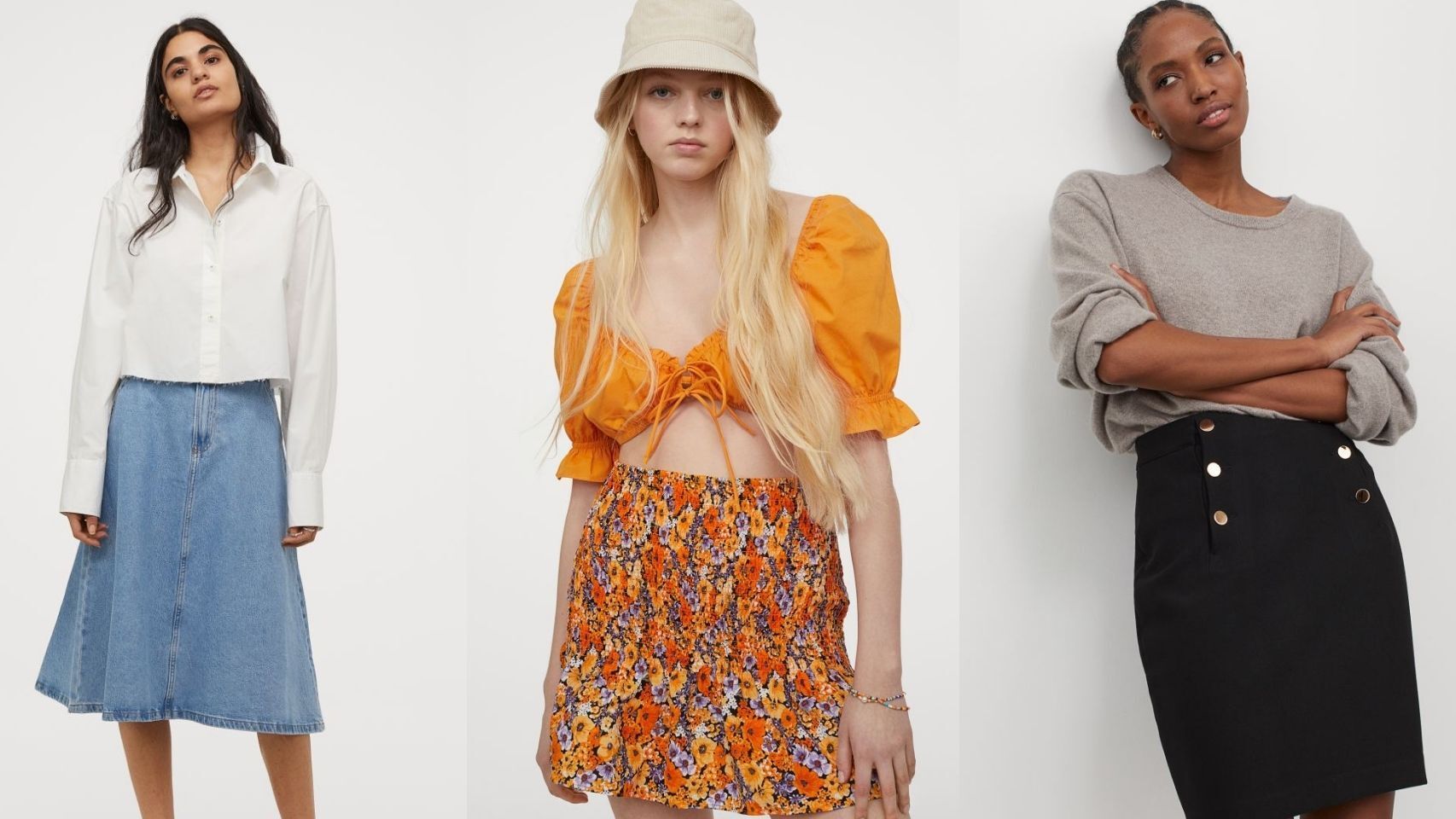H&M tiene las faldas más primaverales de la temporada.