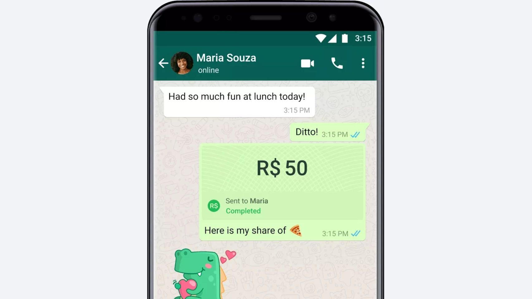Pagos de WhatsApp