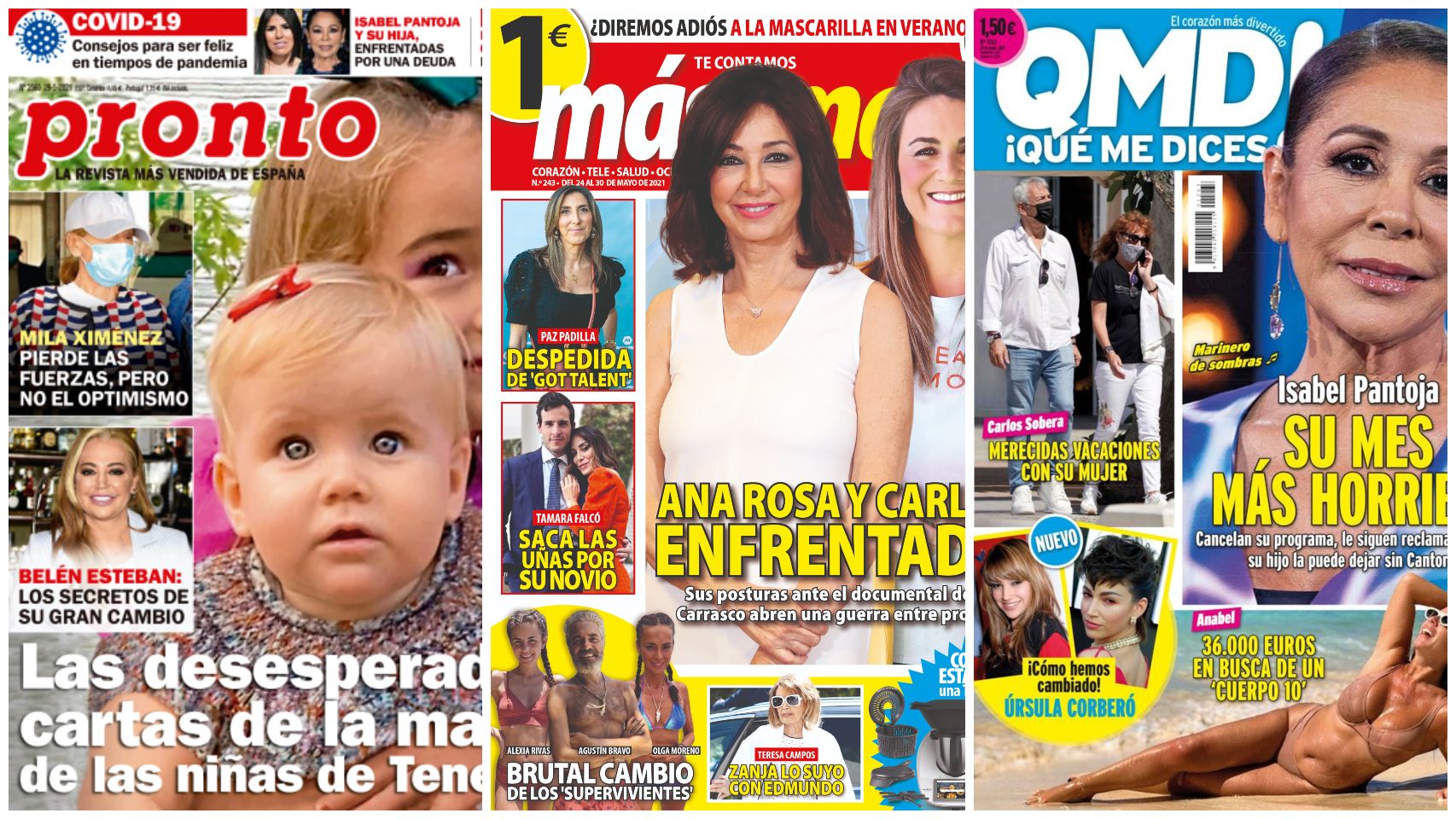 Estas son las revistas de este lunes.