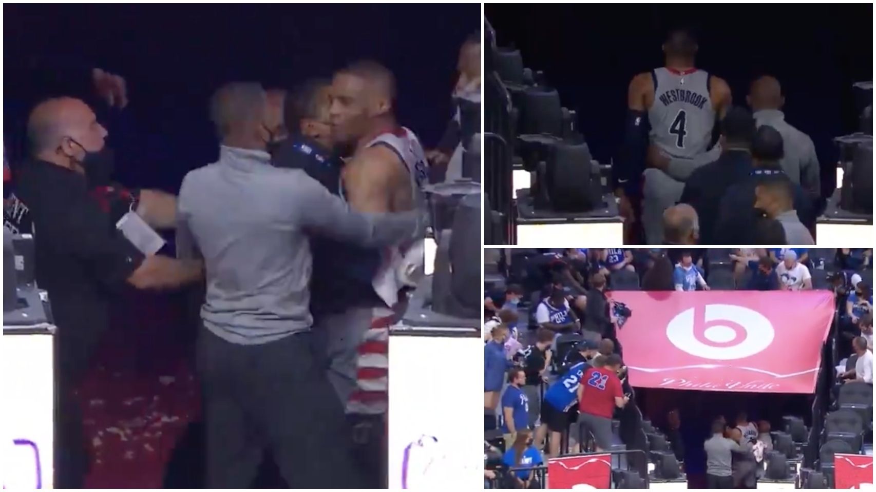 Russell Westbrook enloquece