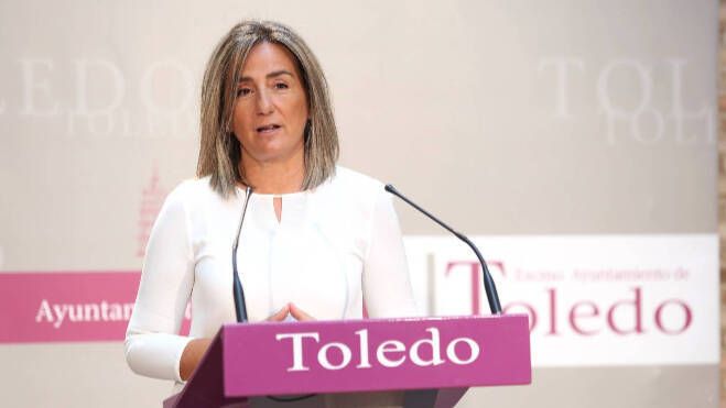 Milagros Tolón, alcaldesa de Toledo, en una imagen de archivo