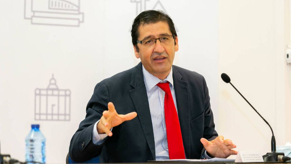 José Manuel Caballero, presidente de la Diputación de Ciudad Real, en una imagen de archivo