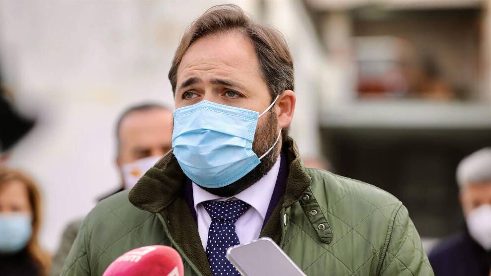 Paco Núñez, este lunes en la localidad toledana de Esquivias