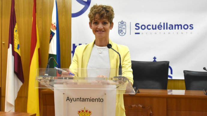 Vanessa Sáez, portavoz del Equipo de Gobierno del Ayuntamiento de Socuéllamos