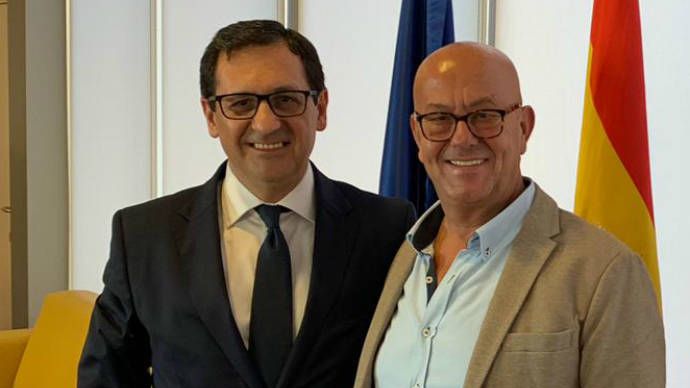 Javier Úbeda (i) y Emilio Bravo (d)