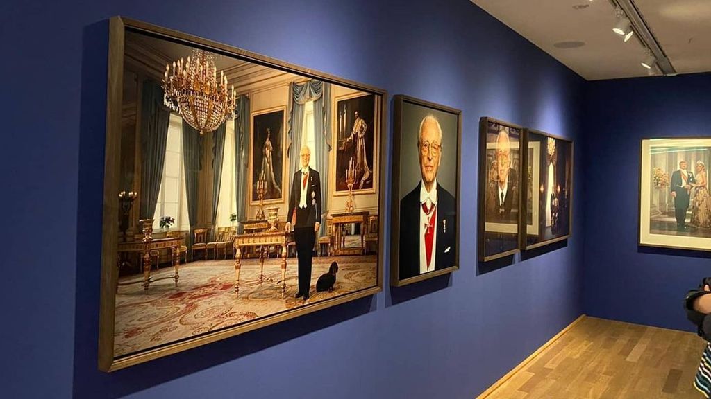 Detalle de una exposición sobre la figura de Francisco de Baviera.