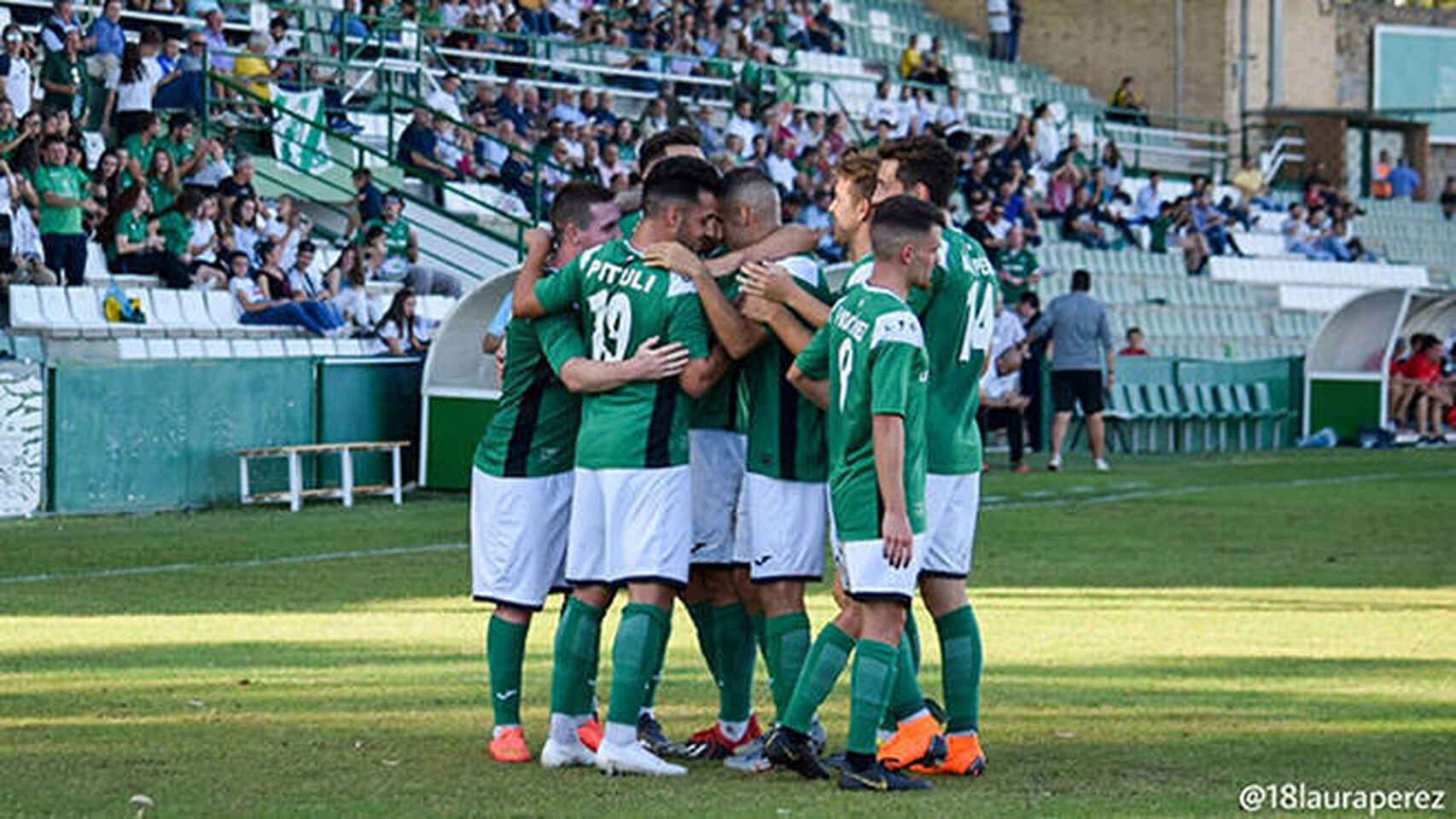 Jugadores del Toledo. Foto: EDCM