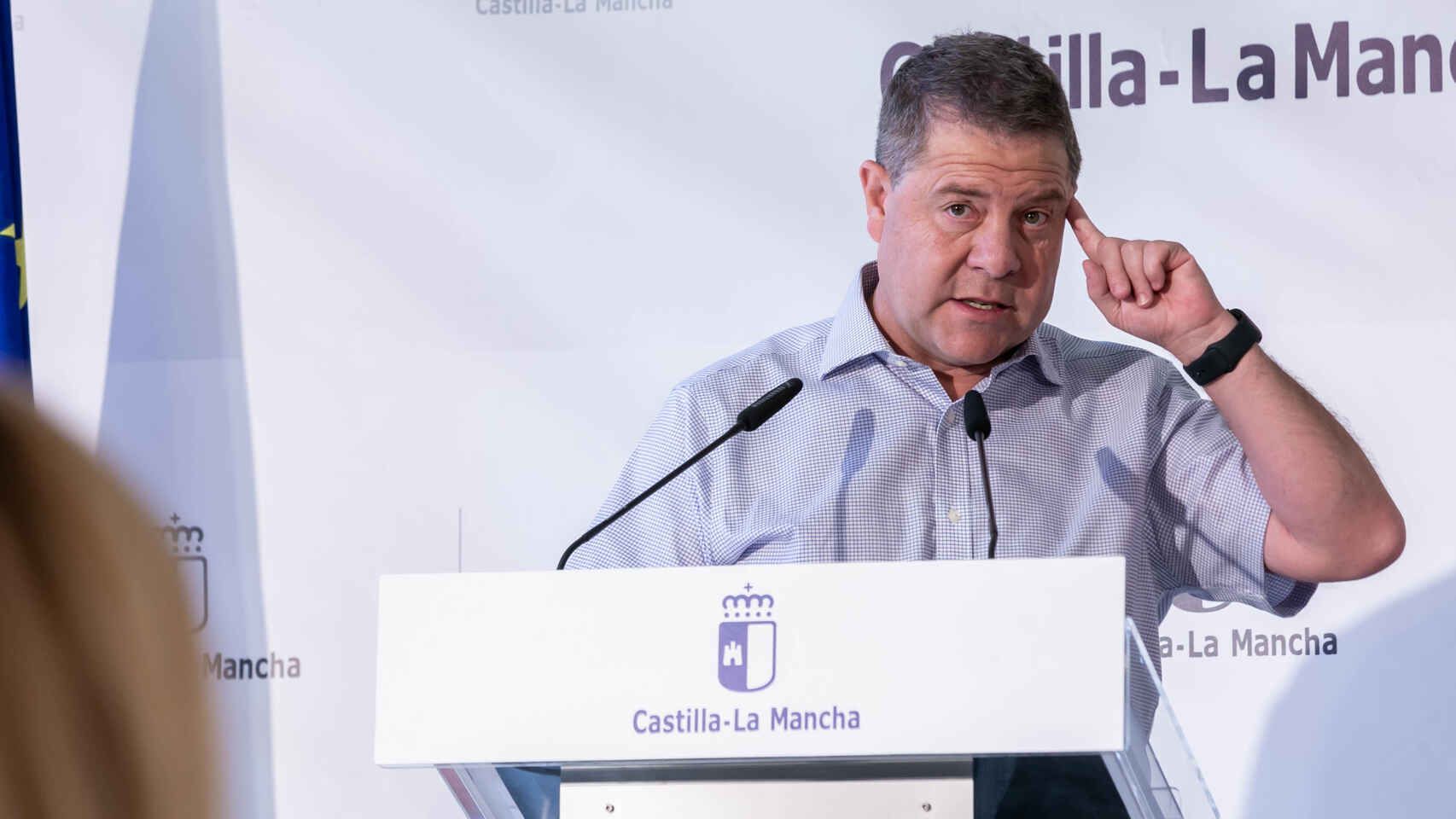 Emiliano García-Page, presidente de Castilla-La Mancha