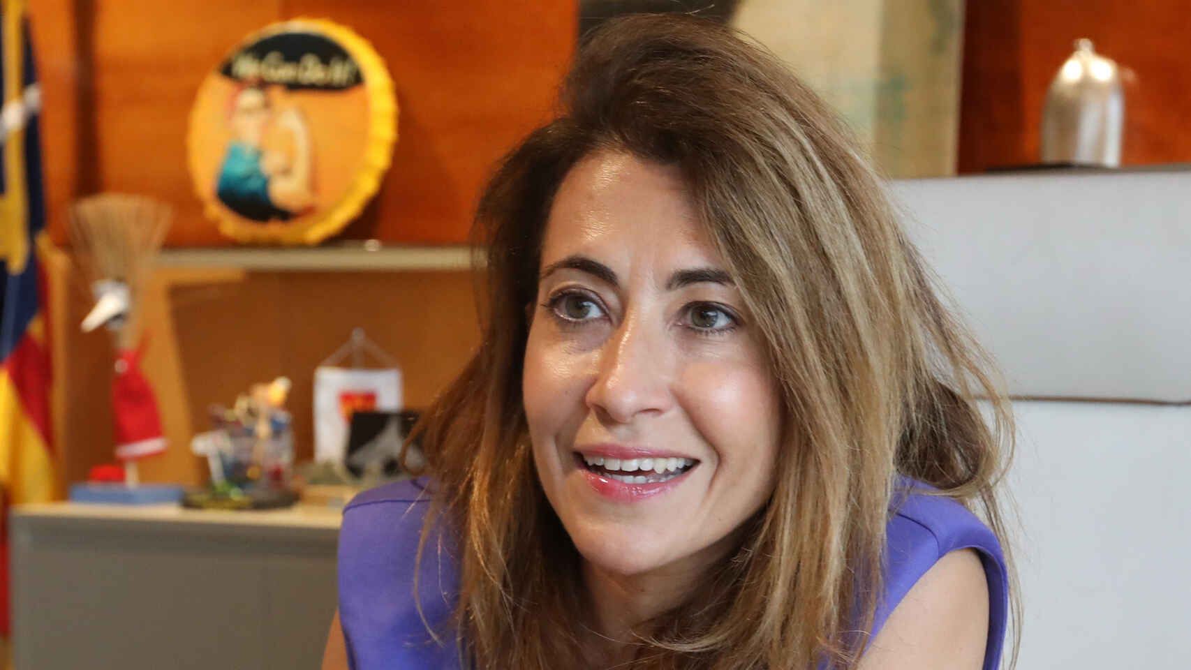 Raquel Sánchez, ministra de Transportes, Movilidad y Agenda Urbana