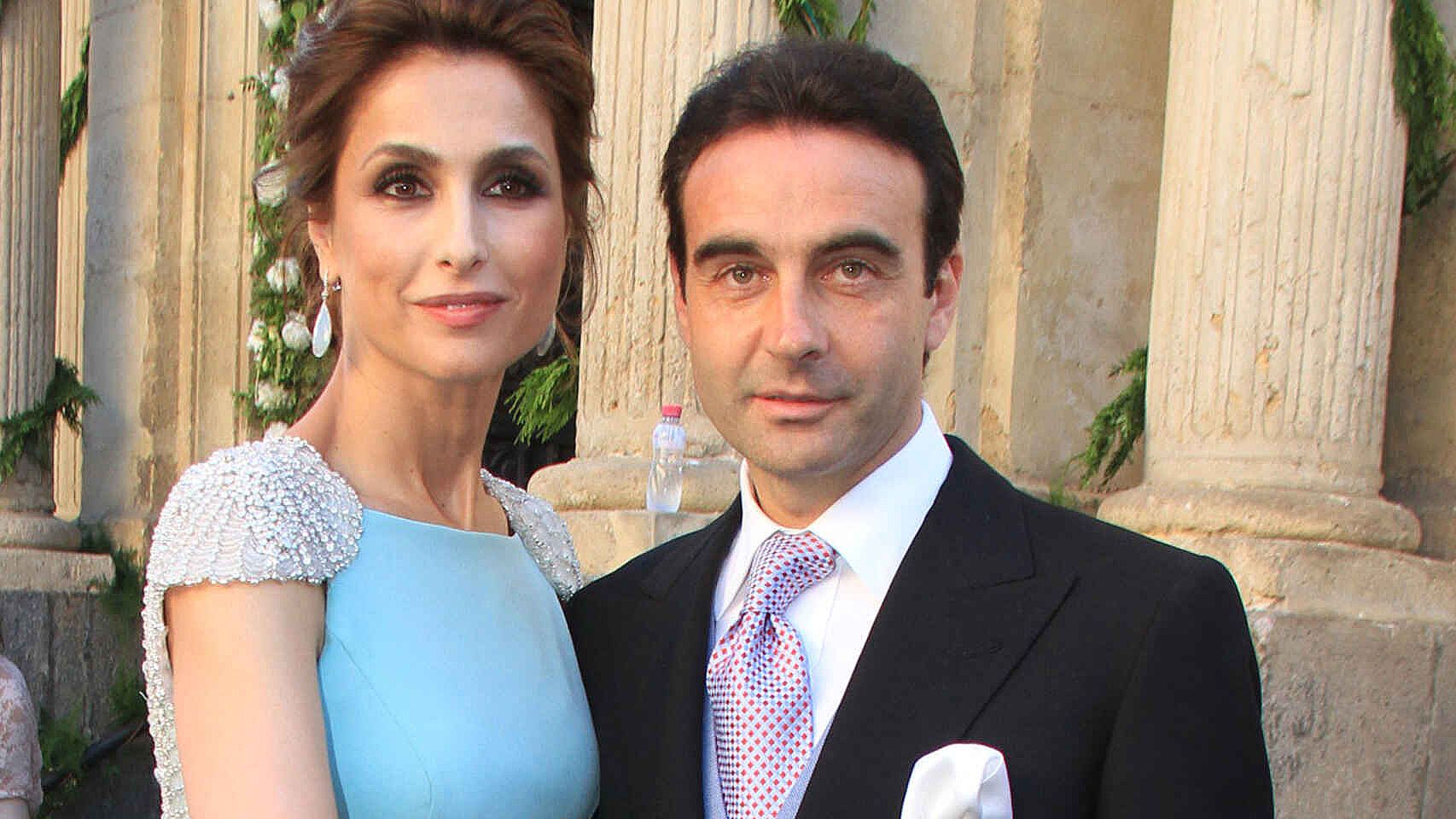 Paloma Cuevas y Enrique Ponce en una imagen de archivo.