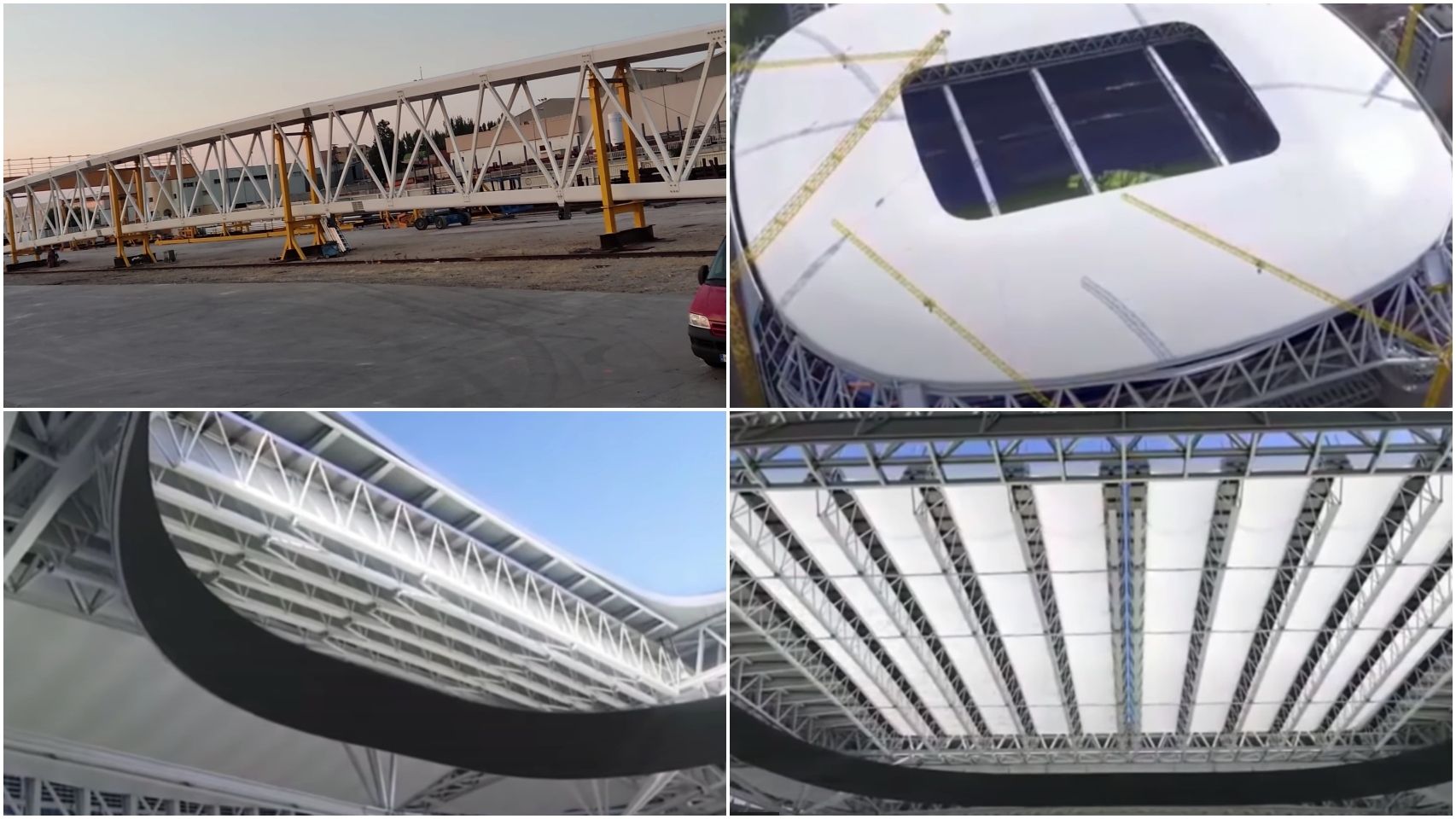 Las obras del Santiago Bernabéu
