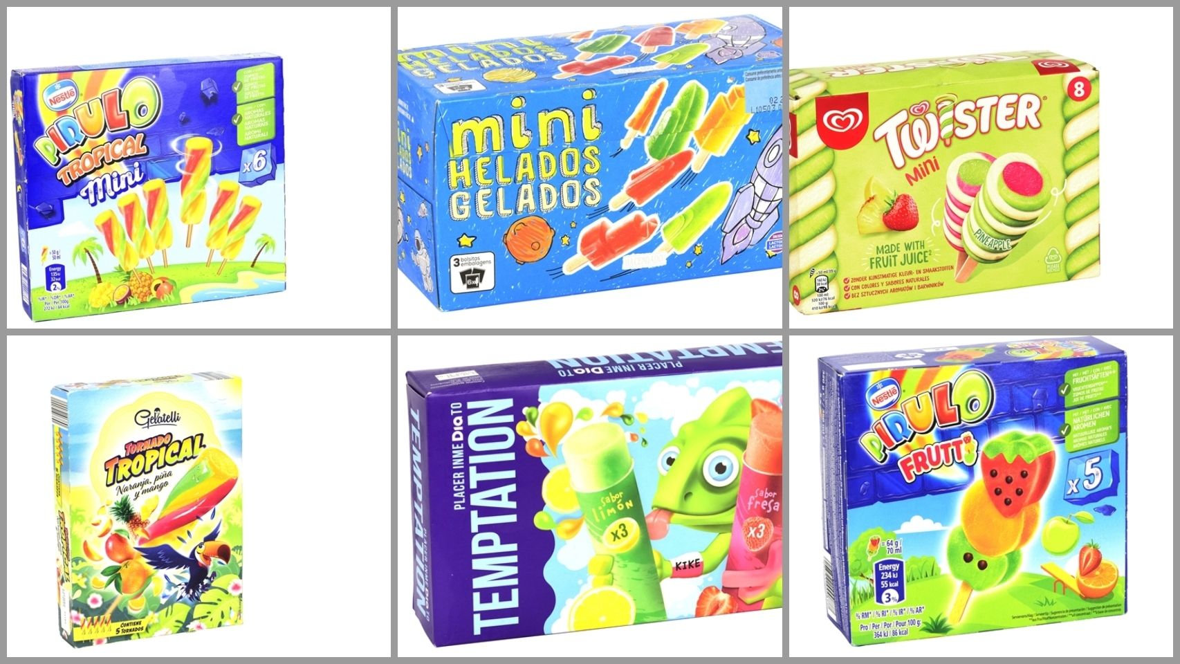 Los 12 mejores helados para niños, según la OCU: desde 0,98 euros