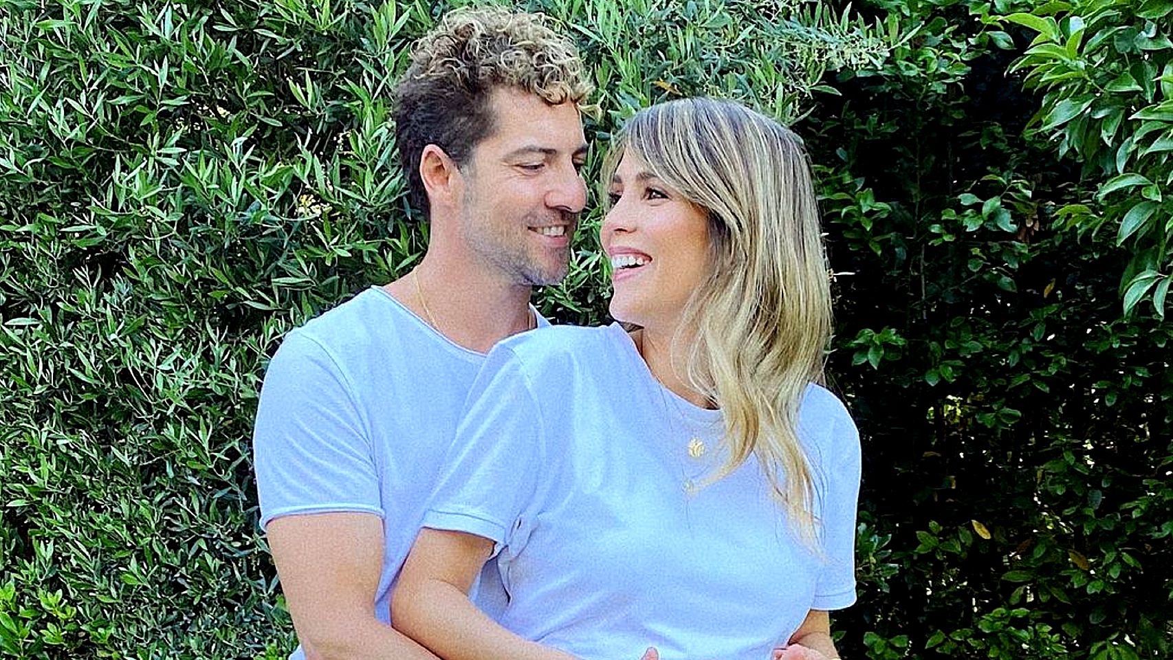 David Bisbal y Rosanna Zanetti, en una imagen de sus redes sociales.