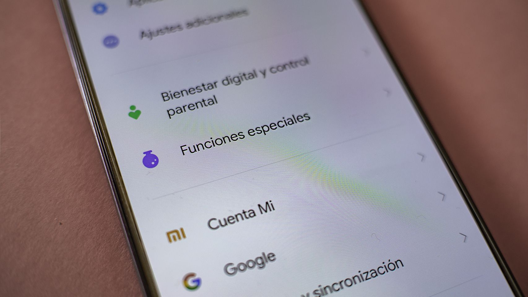 Así son las Funciones especiales de Xiaomi que aparecen en los ajustes