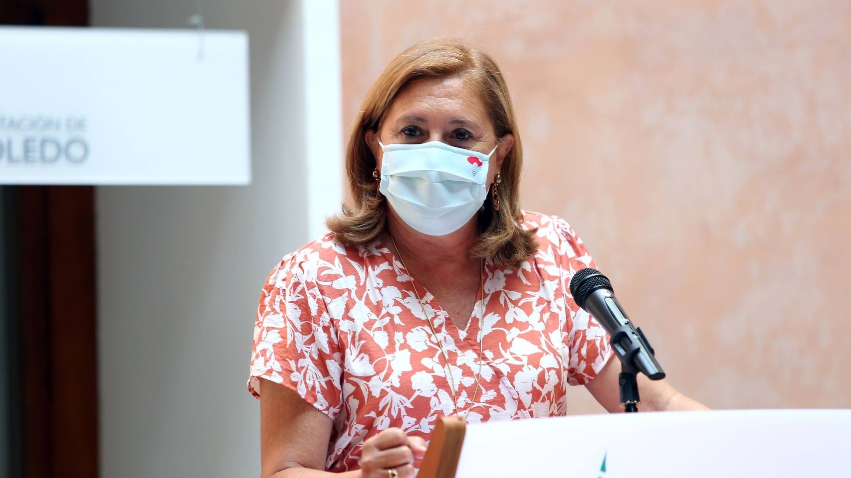 La consejera de Educación, Cultura y Deportes, Rosa Ana Rodríguez (Ó. HUERTAS)