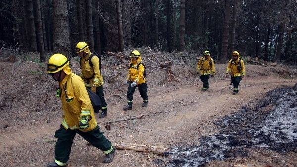 Incendios en España.