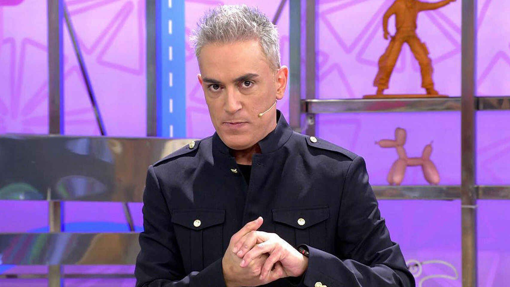 Kiko Hernández, en el plató de 'Sálvame'.